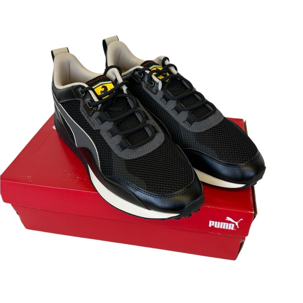 Ferrari Speed‎ 2.0 Fusion Sneakers Shoes Men’s Size 11 US NWB Black-asphalt